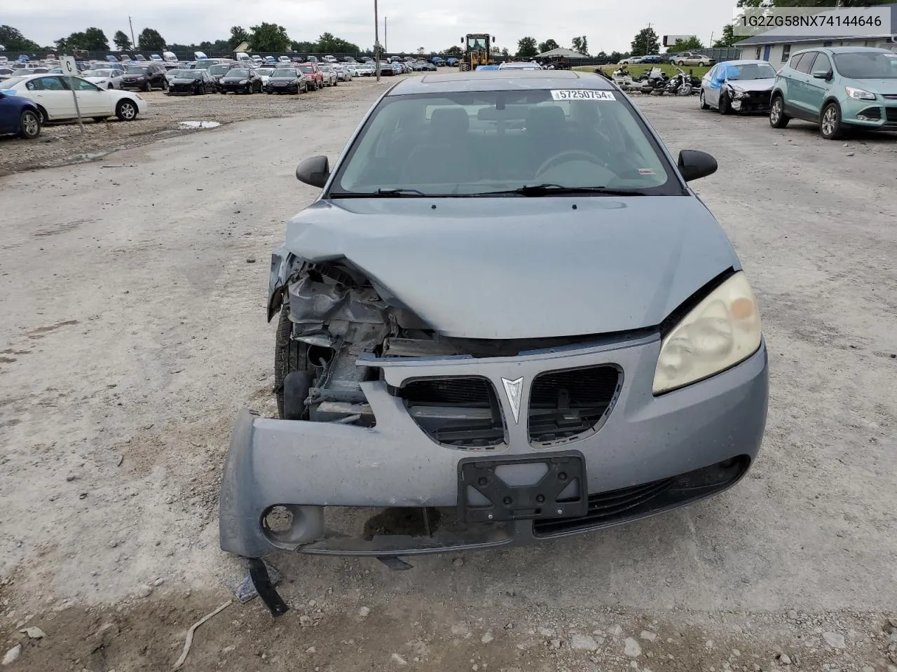 1G2ZG58NX74144646 2007 Pontiac G6 Base