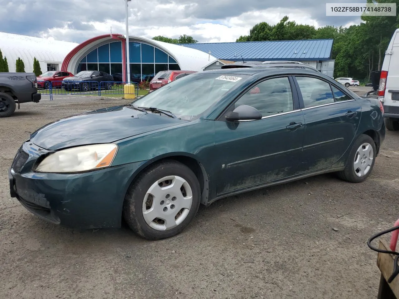 2007 Pontiac G6 Value Leader VIN: 1G2ZF58B174148738 Lot: 57643464