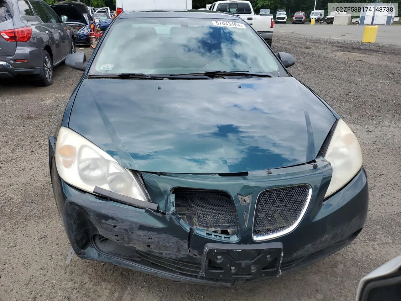 1G2ZF58B174148738 2007 Pontiac G6 Value Leader