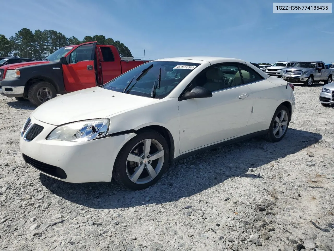 2007 Pontiac G6 Gt VIN: 1G2ZH35N774185435 Lot: 57823094