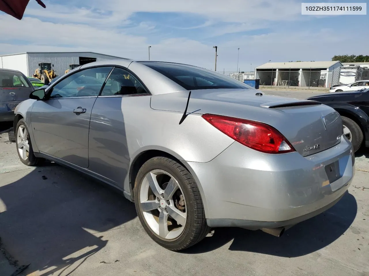 2007 Pontiac G6 Gt VIN: 1G2ZH351174111599 Lot: 58963934