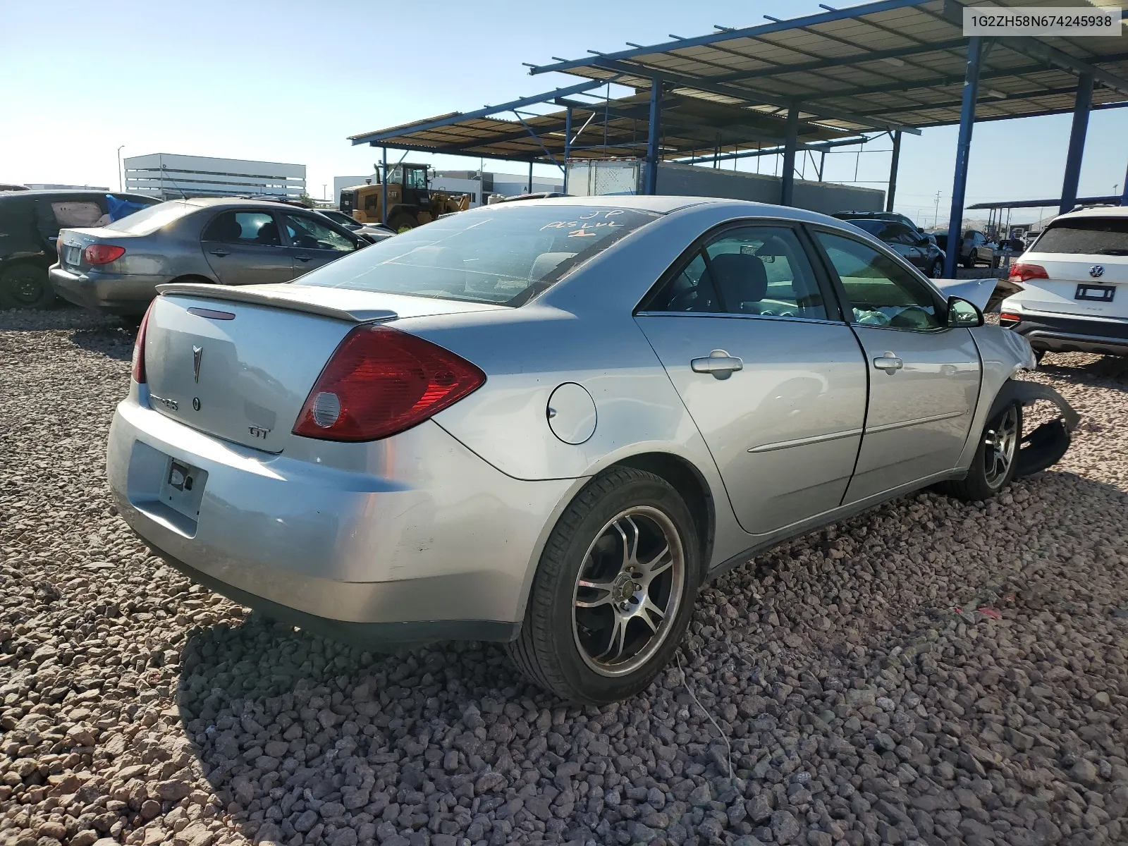 2007 Pontiac G6 Gt VIN: 1G2ZH58N674245938 Lot: 59167604