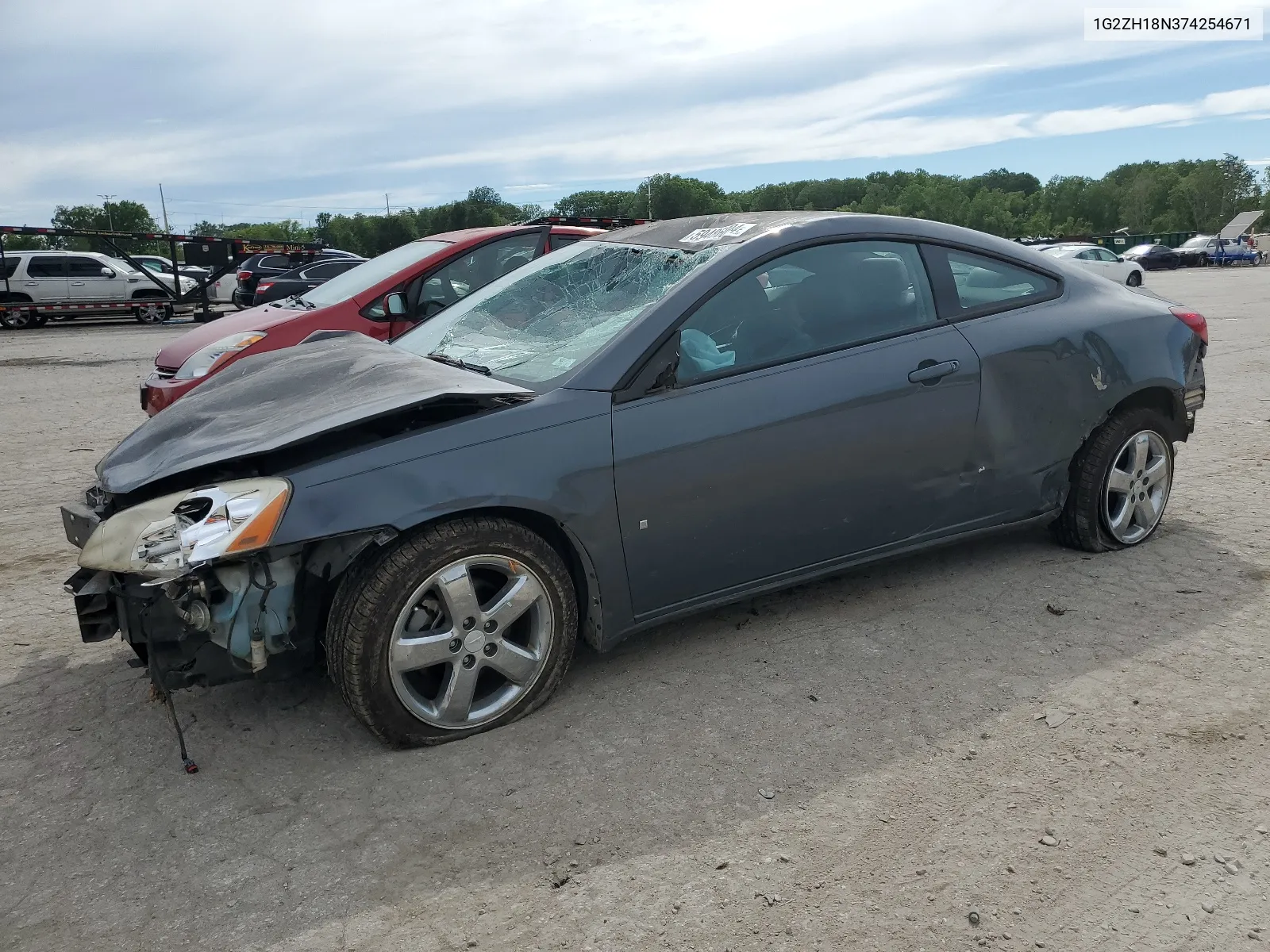 2007 Pontiac G6 Gt VIN: 1G2ZH18N374254671 Lot: 59486094