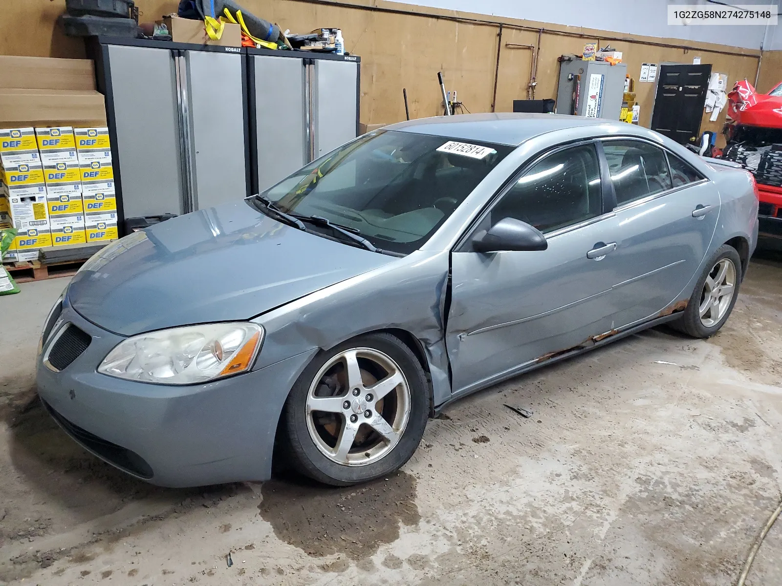 2007 Pontiac G6 Base VIN: 1G2ZG58N274275148 Lot: 60152814