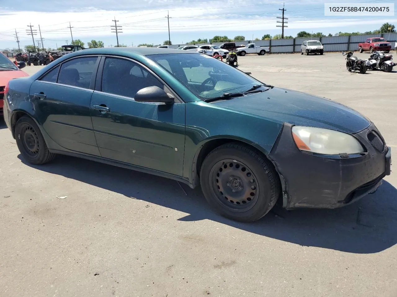 1G2ZF58B474200475 2007 Pontiac G6 Value Leader