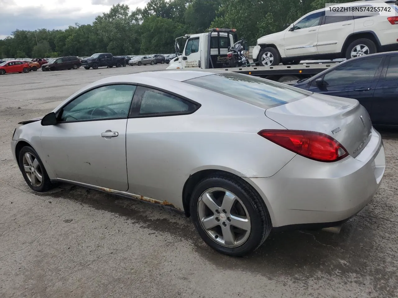 1G2ZH18N574255742 2007 Pontiac G6 Gt