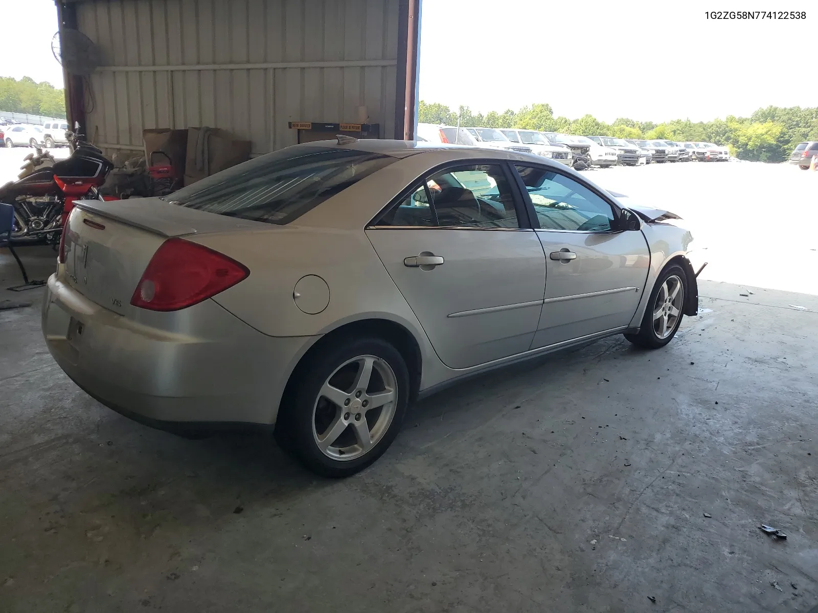 2007 Pontiac G6 Base VIN: 1G2ZG58N774122538 Lot: 62726134