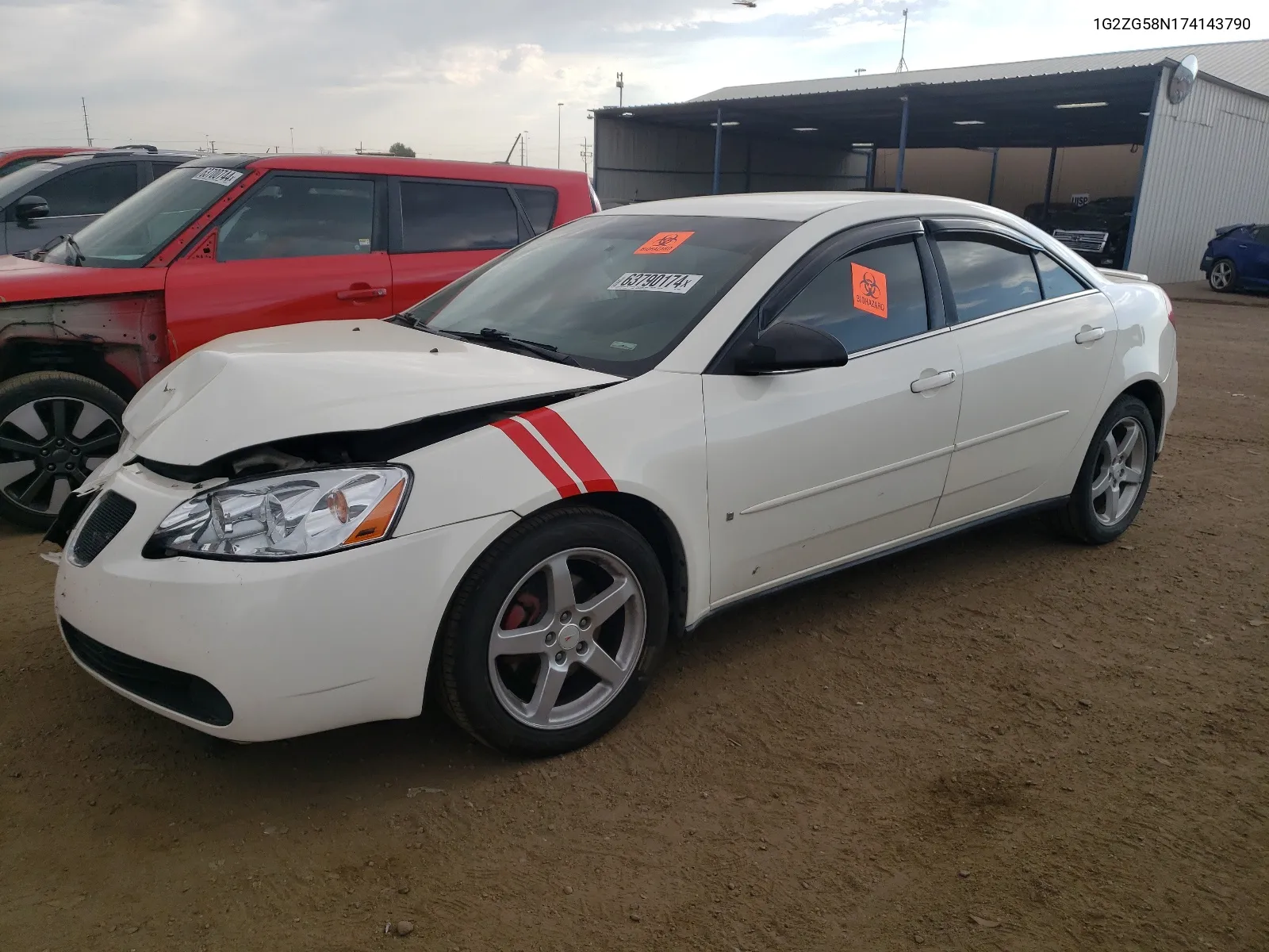 1G2ZG58N174143790 2007 Pontiac G6 Base