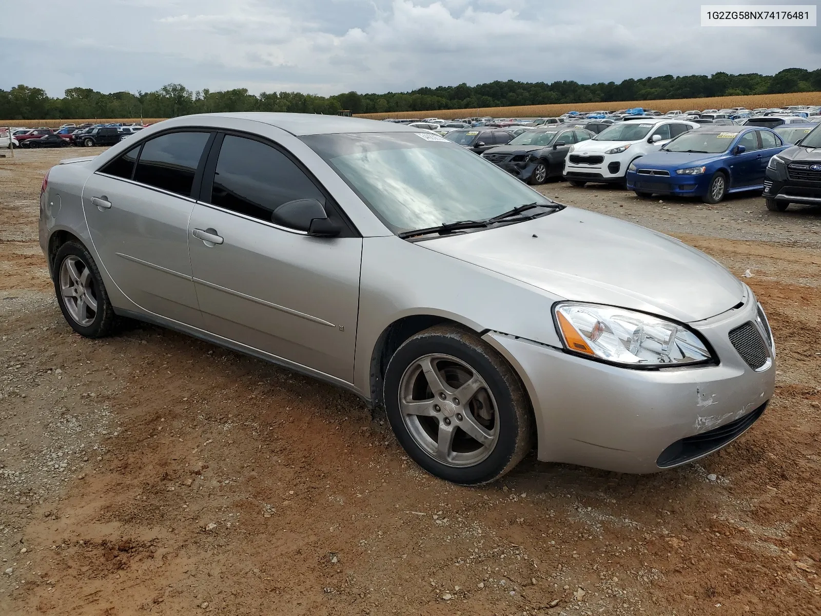 1G2ZG58NX74176481 2007 Pontiac G6 Base