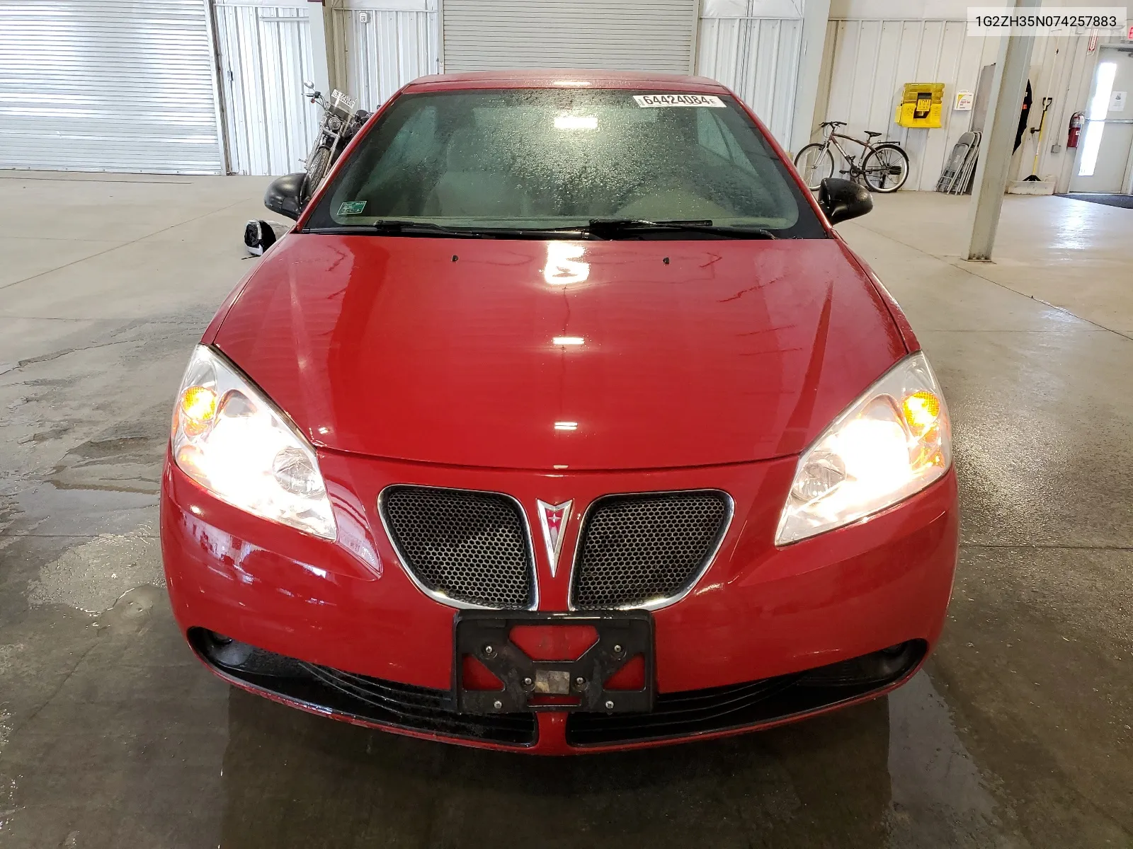 2007 Pontiac G6 Gt VIN: 1G2ZH35N074257883 Lot: 64424084