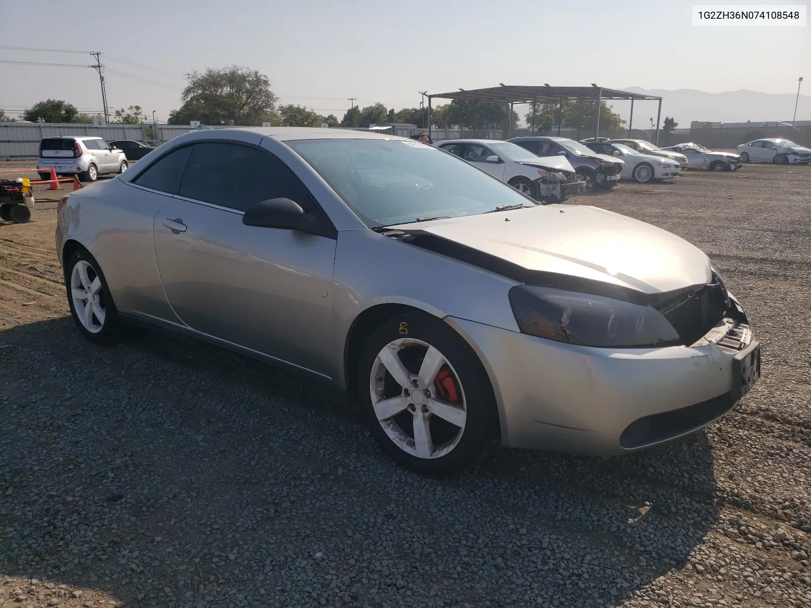 2007 Pontiac G6 Gt VIN: 1G2ZH36N074108548 Lot: 64527814