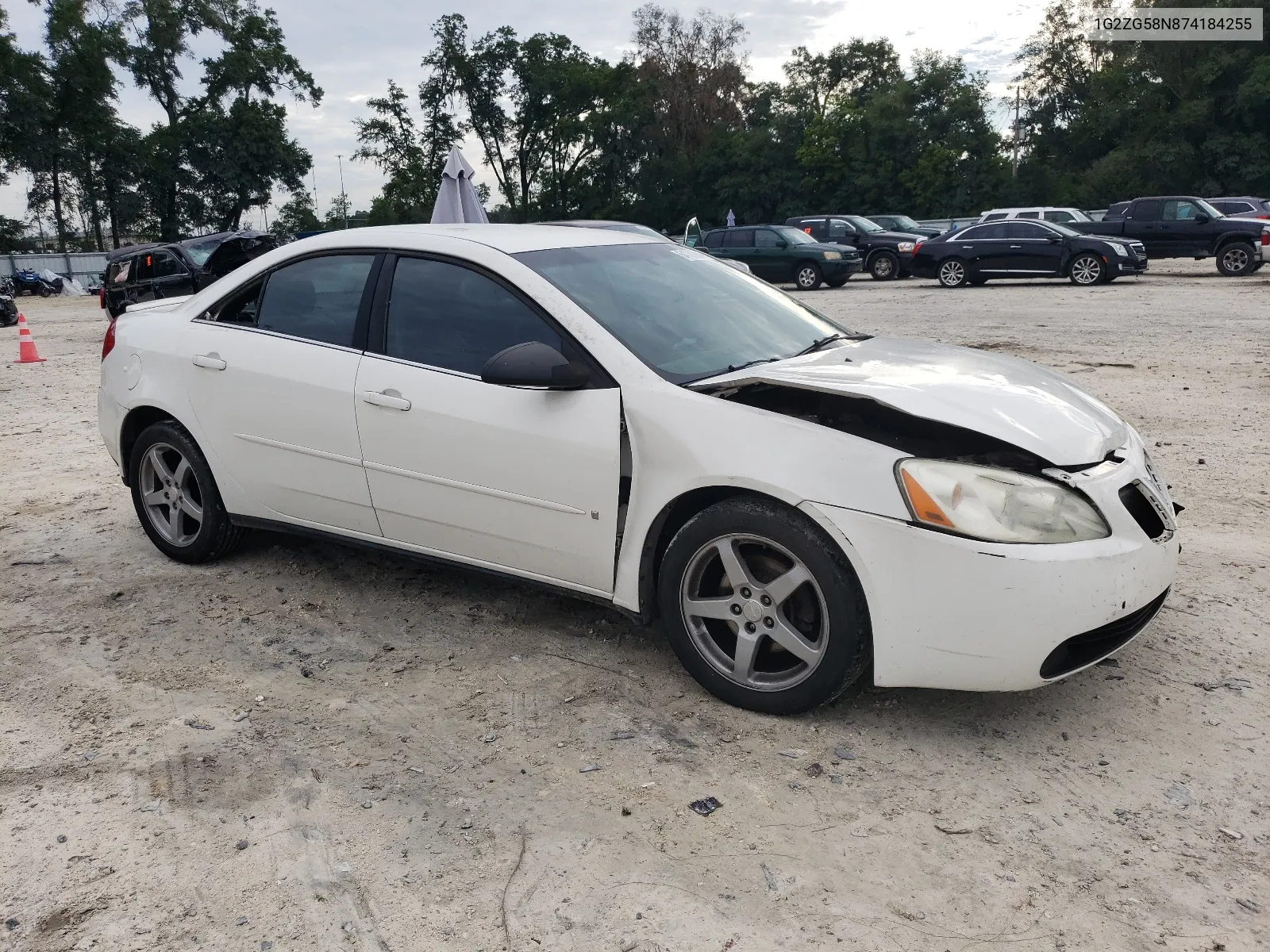 2007 Pontiac G6 Base VIN: 1G2ZG58N874184255 Lot: 64738204