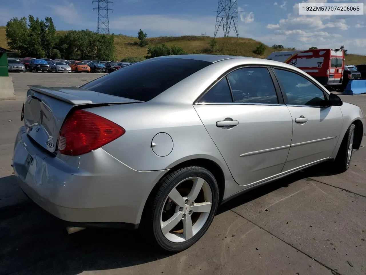 2007 Pontiac G6 Gtp VIN: 1G2ZM577074206065 Lot: 65076443