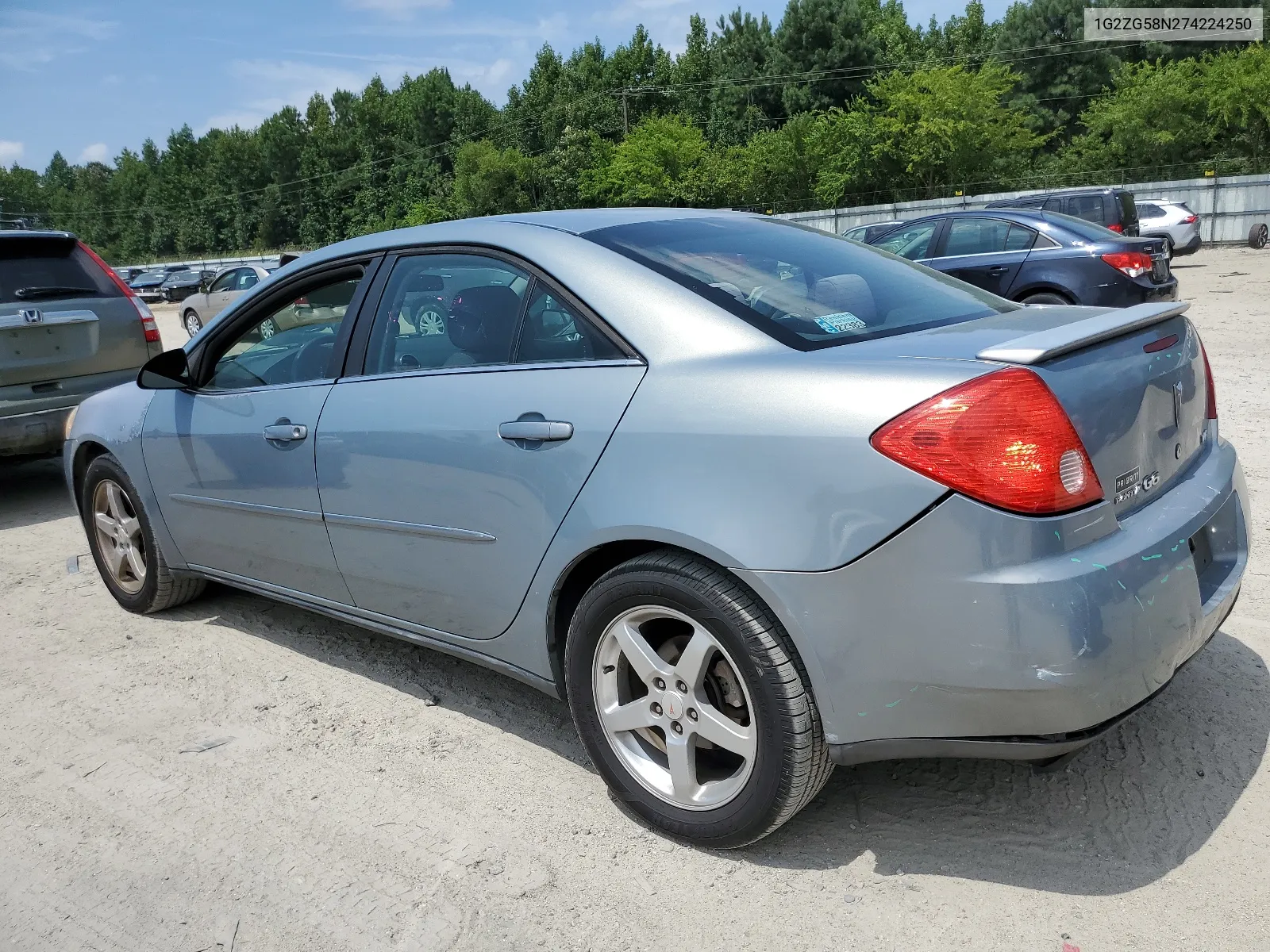 1G2ZG58N274224250 2007 Pontiac G6 Base