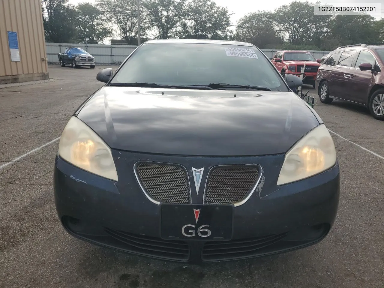 1G2ZF58B074152201 2007 Pontiac G6 Value Leader