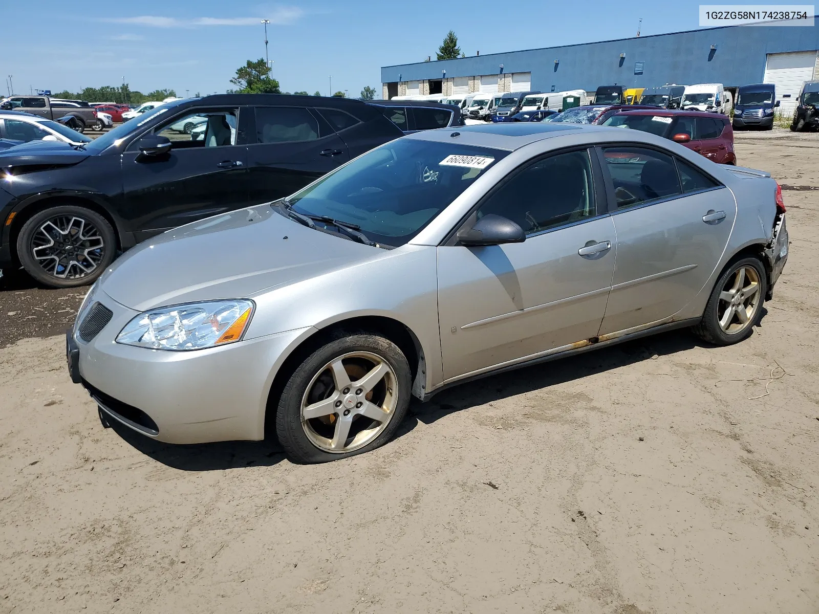 2007 Pontiac G6 Base VIN: 1G2ZG58N174238754 Lot: 66090814