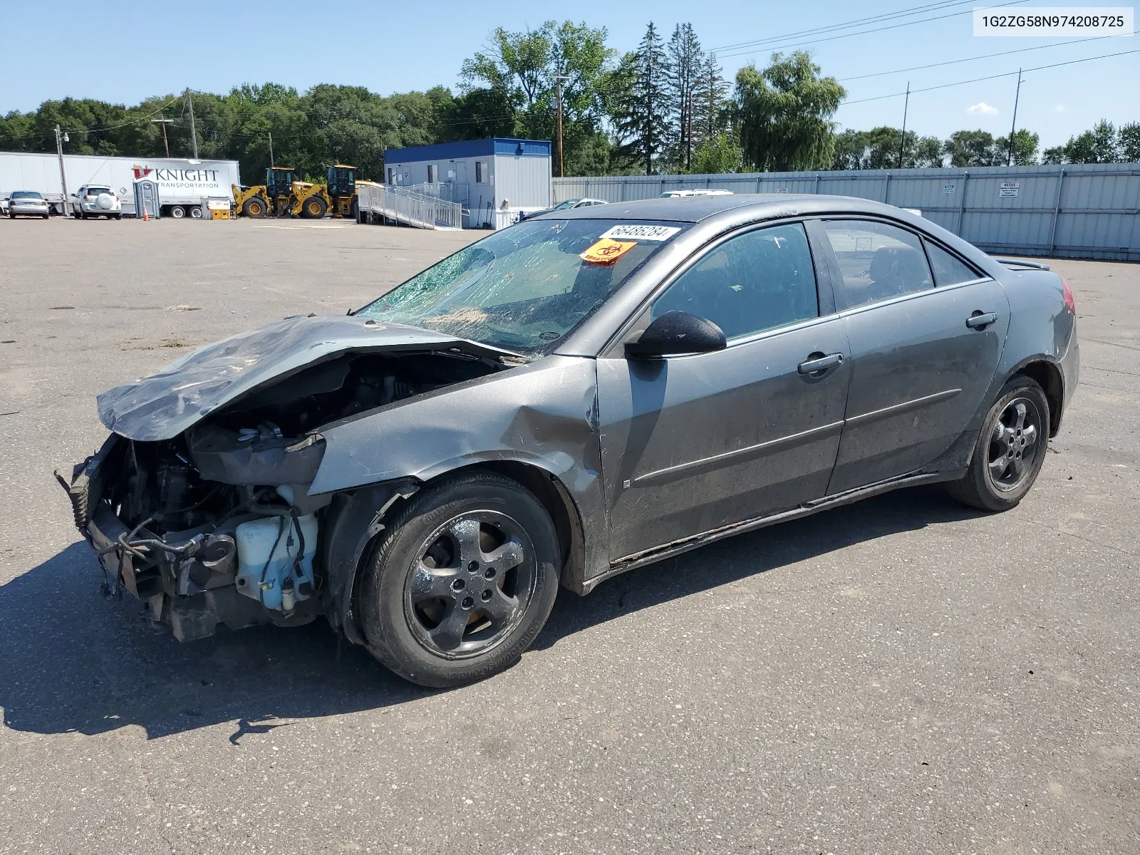 1G2ZG58N974208725 2007 Pontiac G6 Base