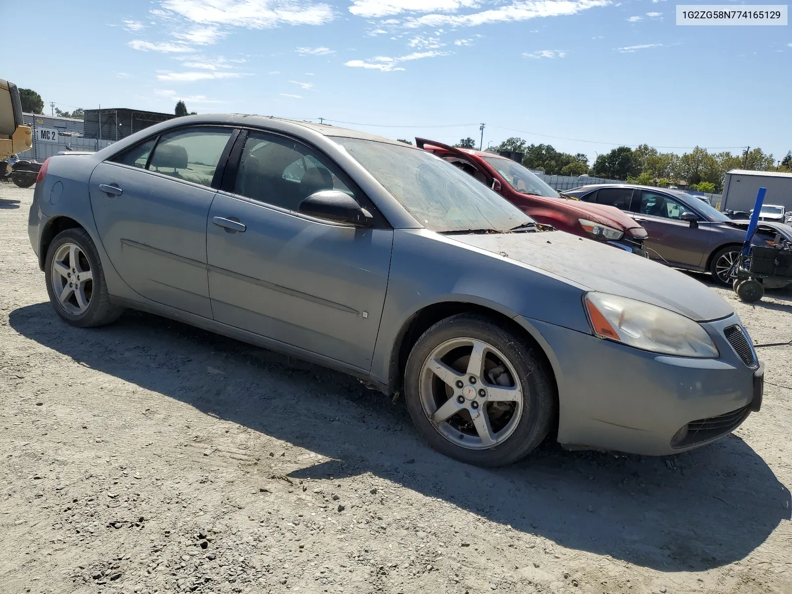 1G2ZG58N774165129 2007 Pontiac G6 Base