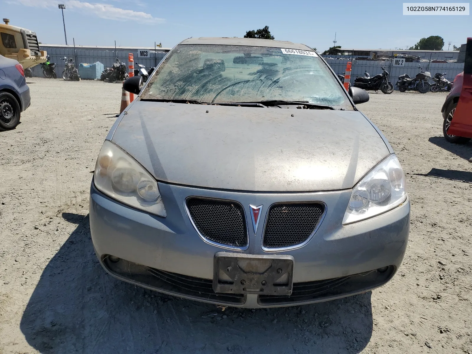 1G2ZG58N774165129 2007 Pontiac G6 Base