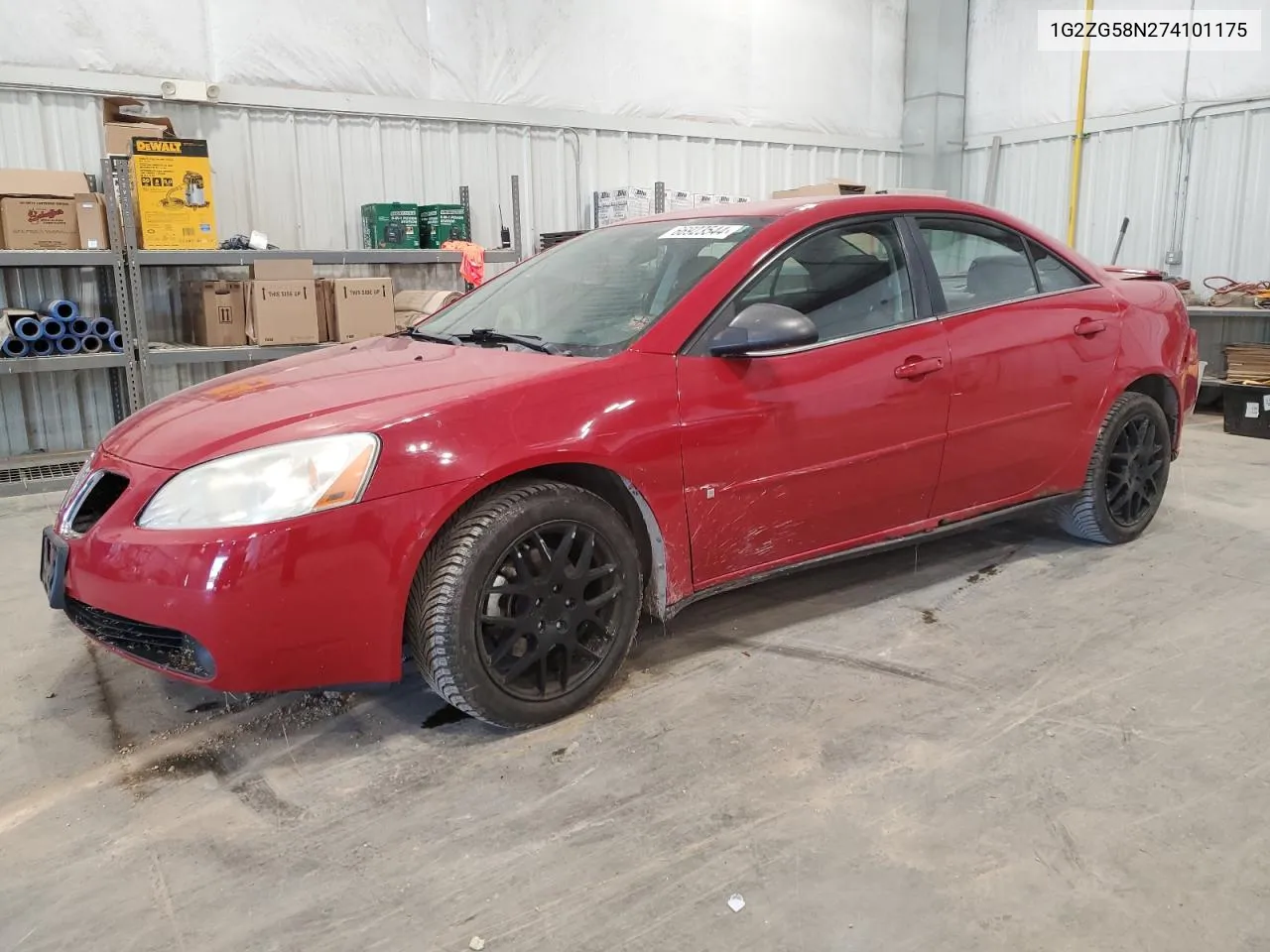 1G2ZG58N274101175 2007 Pontiac G6 Base