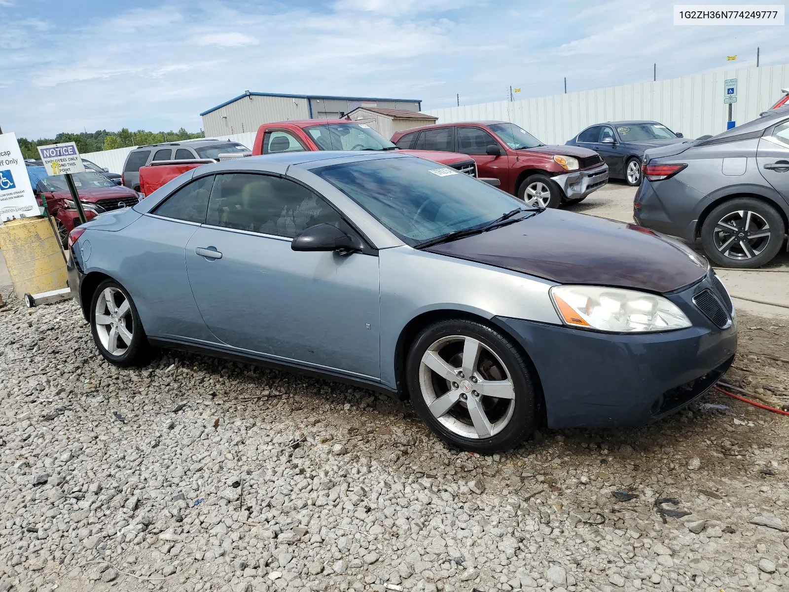 1G2ZH36N774249777 2007 Pontiac G6 Gt