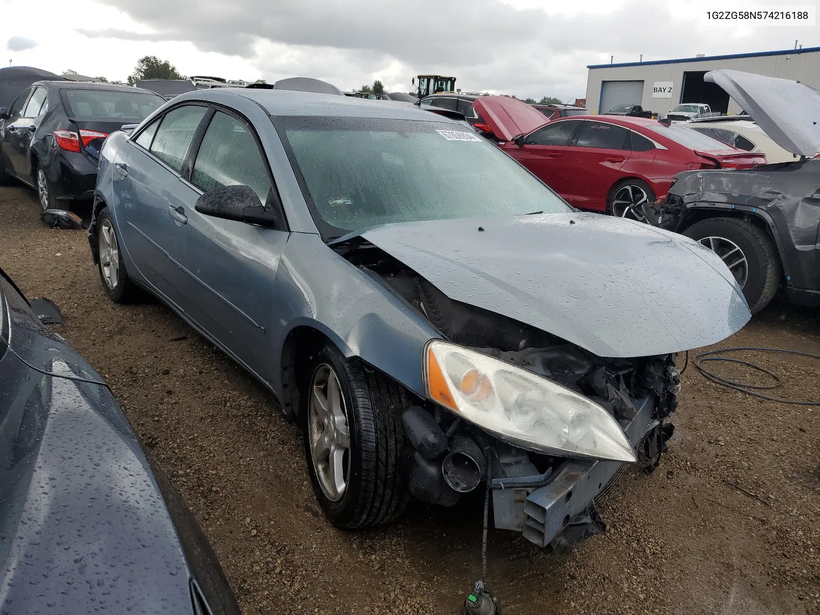 1G2ZG58N574216188 2007 Pontiac G6 Base