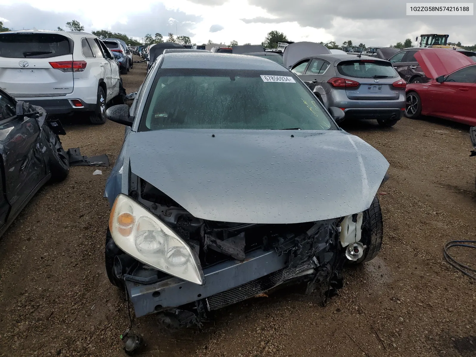 1G2ZG58N574216188 2007 Pontiac G6 Base