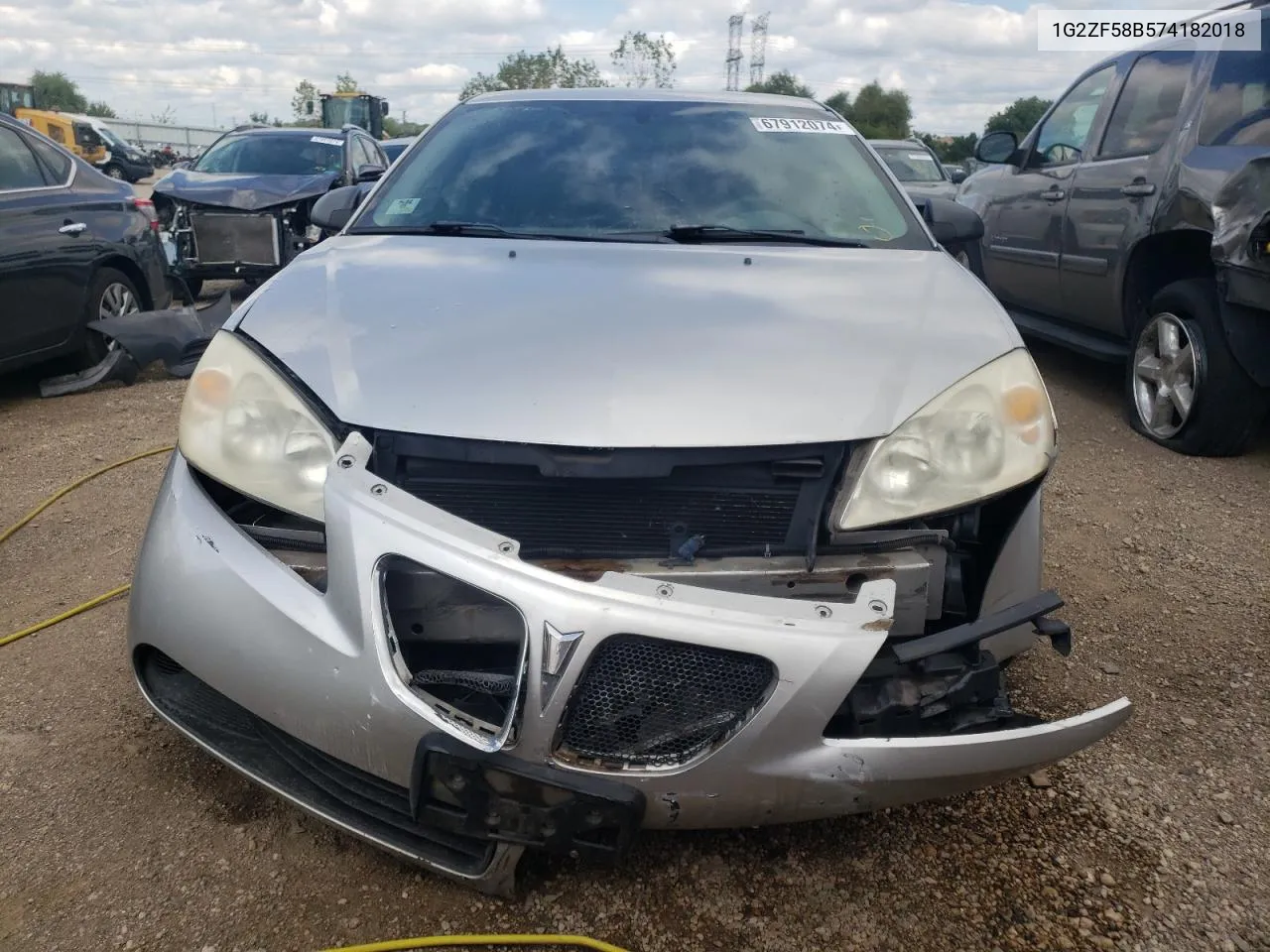 1G2ZF58B574182018 2007 Pontiac G6 Value Leader