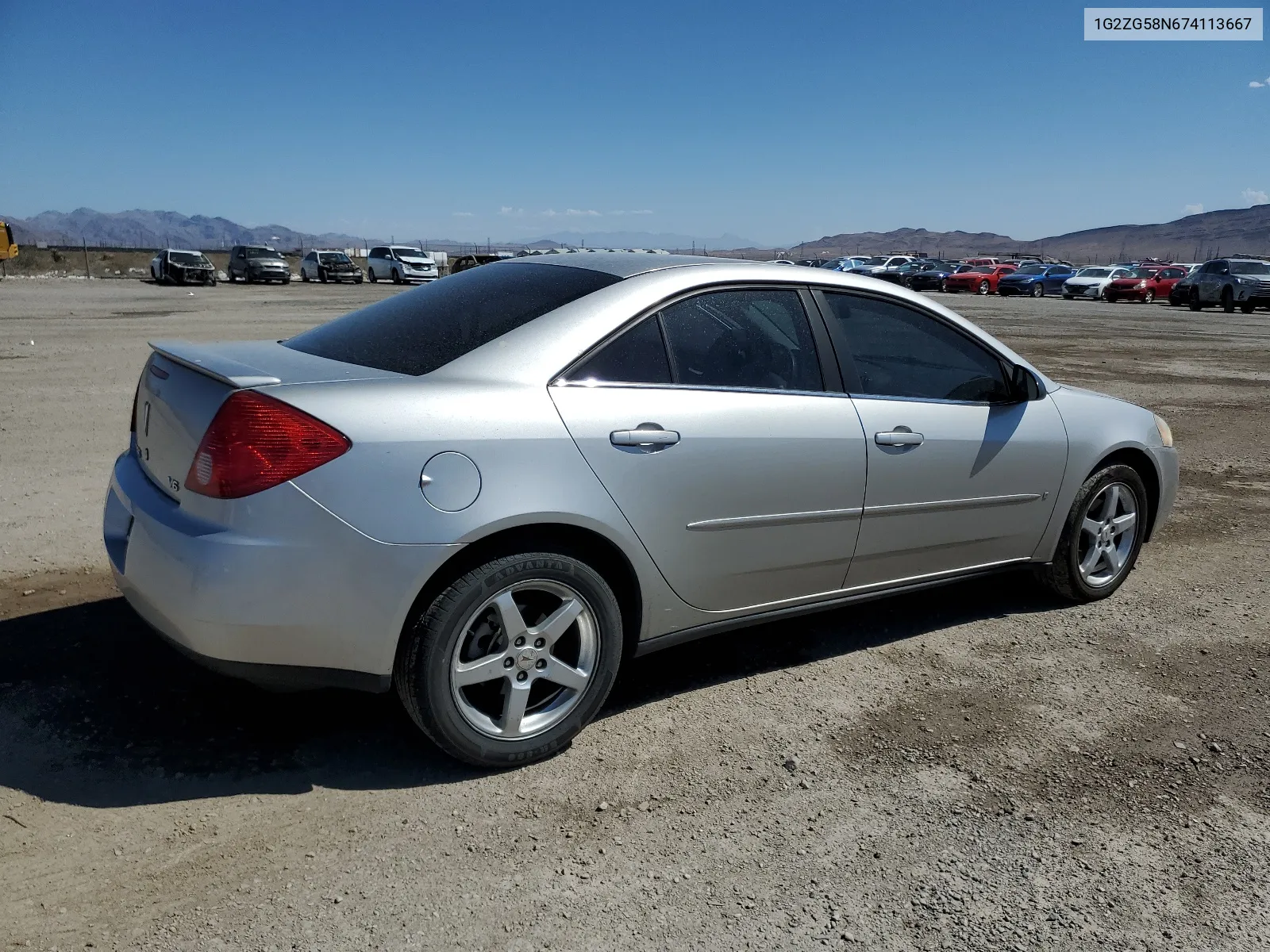 2007 Pontiac G6 Base VIN: 1G2ZG58N674113667 Lot: 68169804