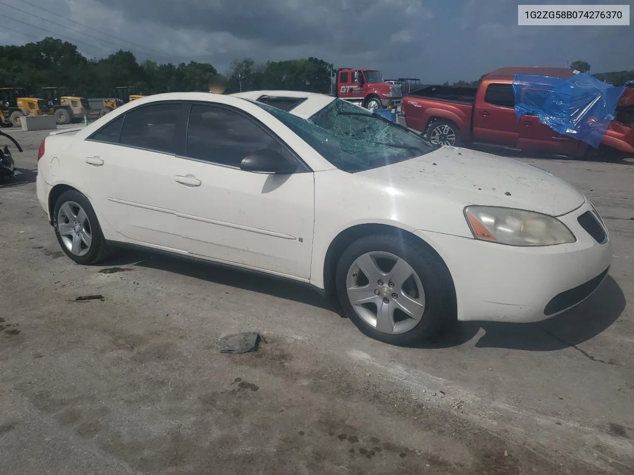 2007 Pontiac G6 Base VIN: 1G2ZG58B074276370 Lot: 69115304