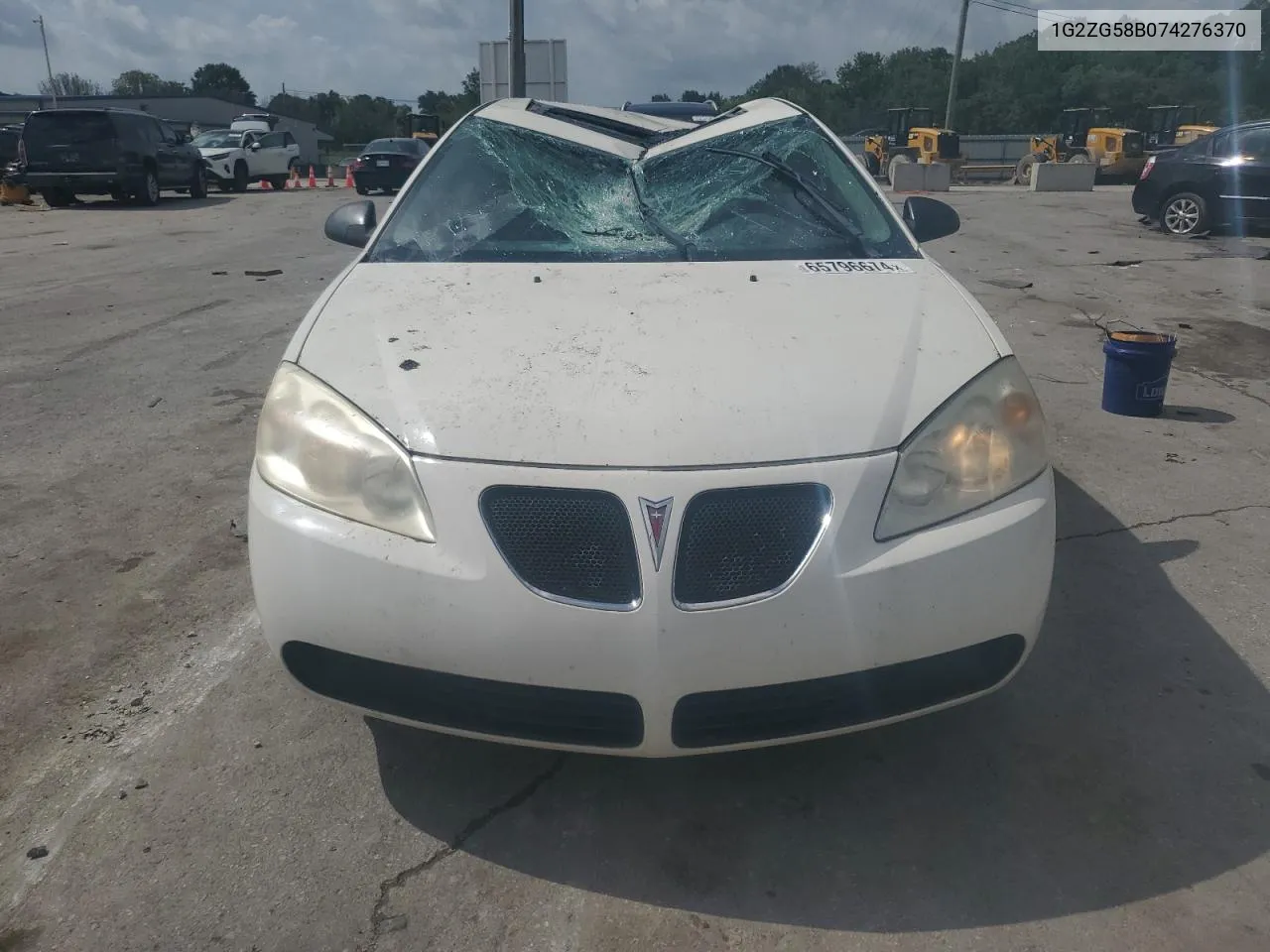 2007 Pontiac G6 Base VIN: 1G2ZG58B074276370 Lot: 69115304