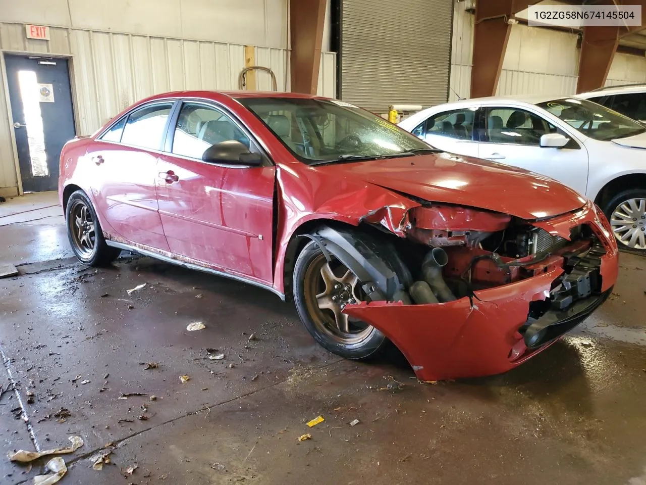 1G2ZG58N674145504 2007 Pontiac G6 Base