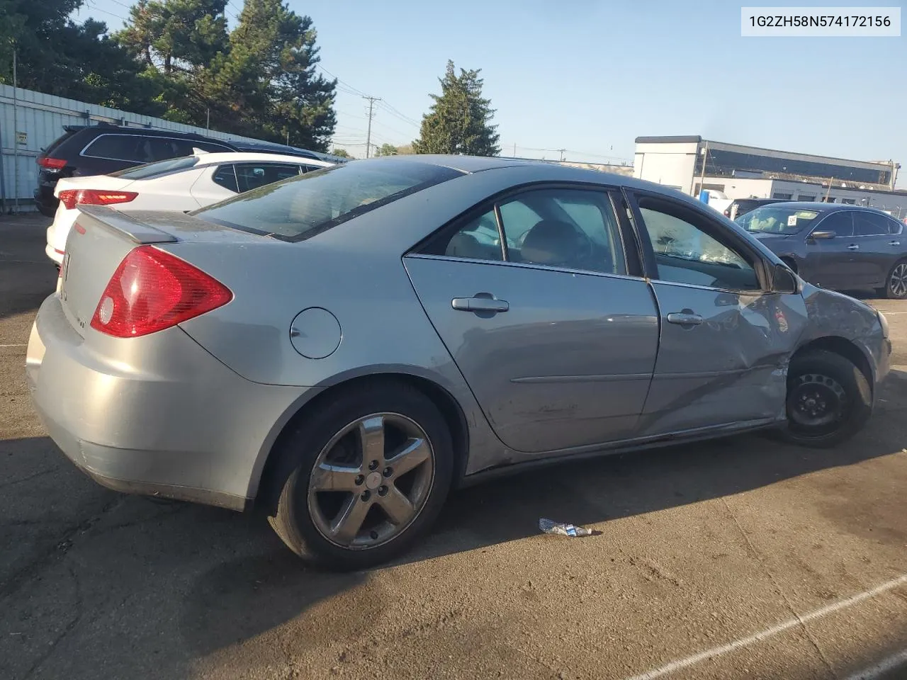 2007 Pontiac G6 Gt VIN: 1G2ZH58N574172156 Lot: 70761924