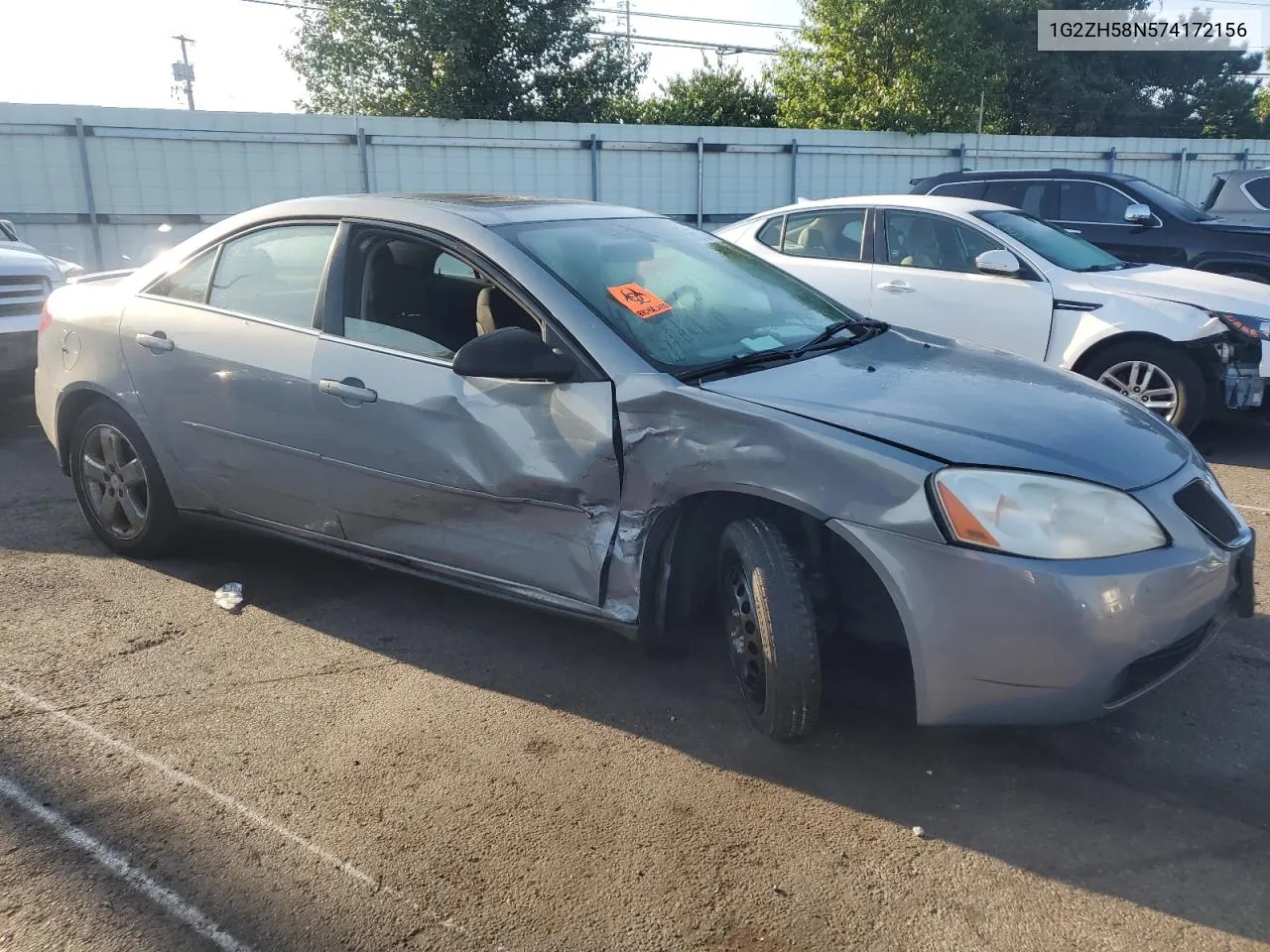 1G2ZH58N574172156 2007 Pontiac G6 Gt