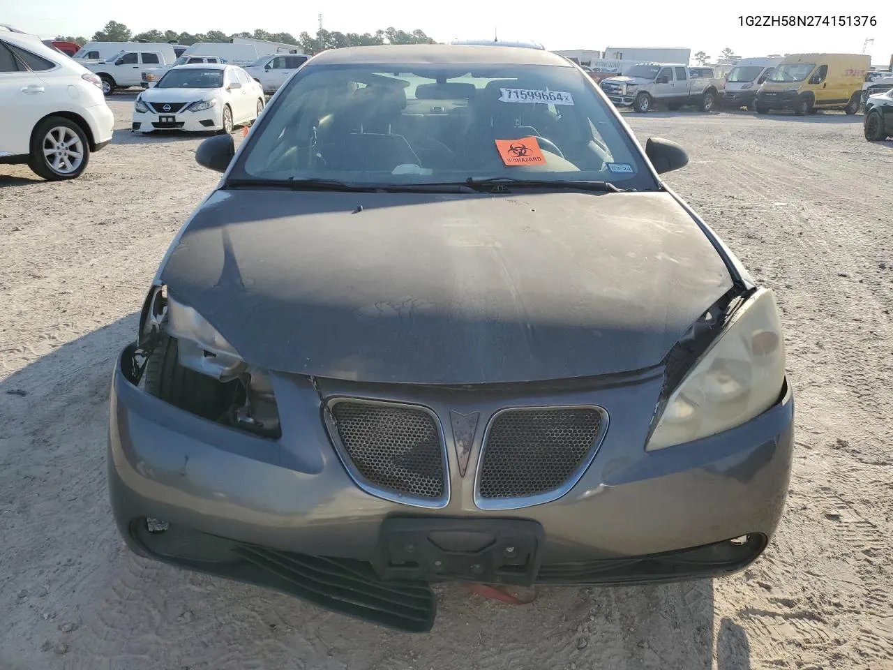 1G2ZH58N274151376 2007 Pontiac G6 Gt