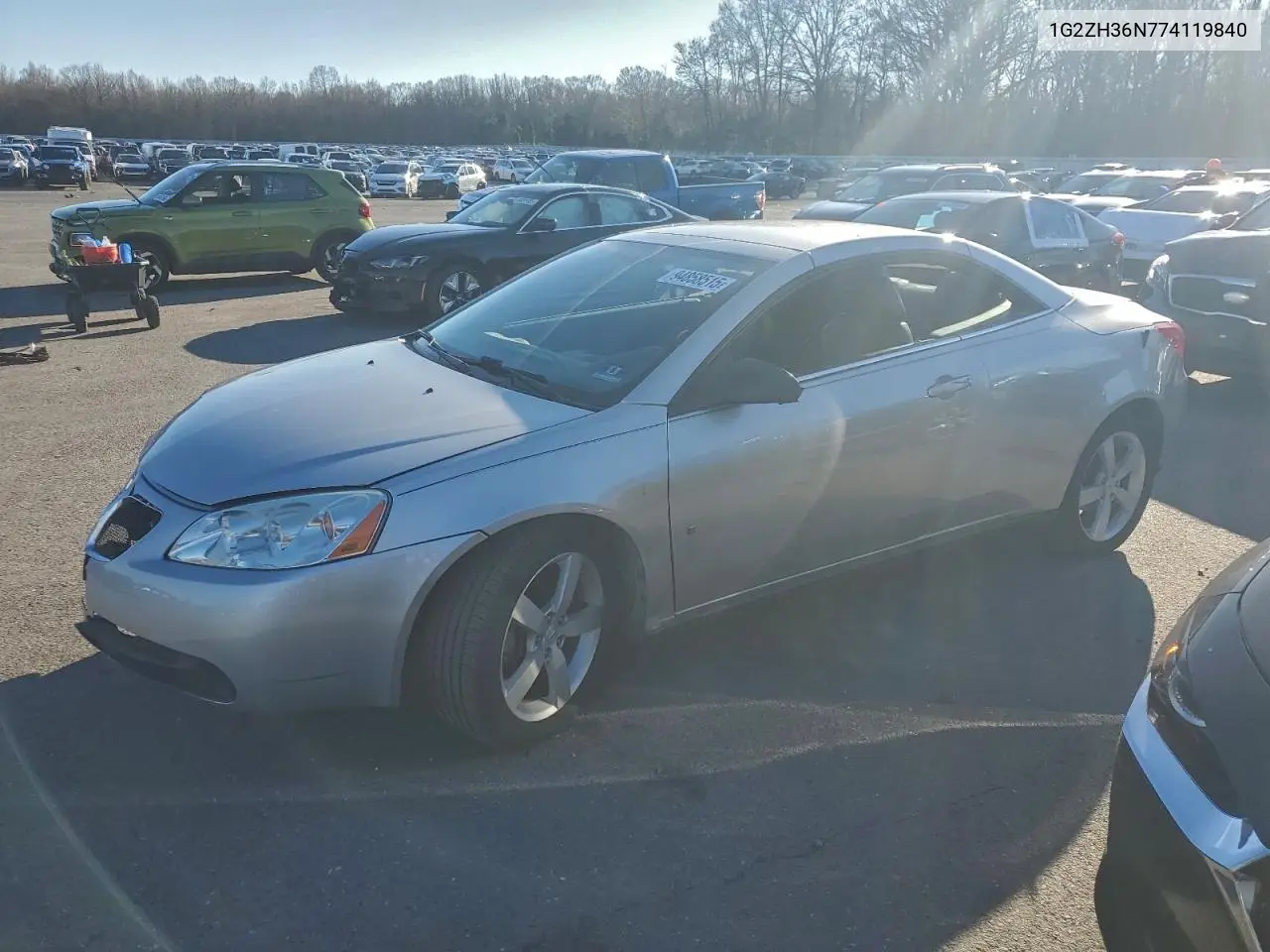 1G2ZH36N774119840 2007 Pontiac G6 Gt