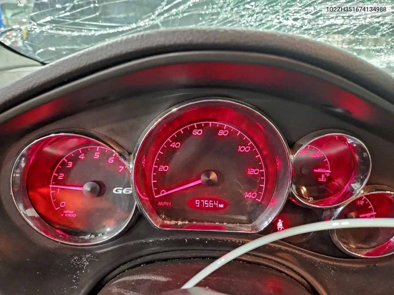 1G2ZH351674134988 2007 Pontiac G6 Gt