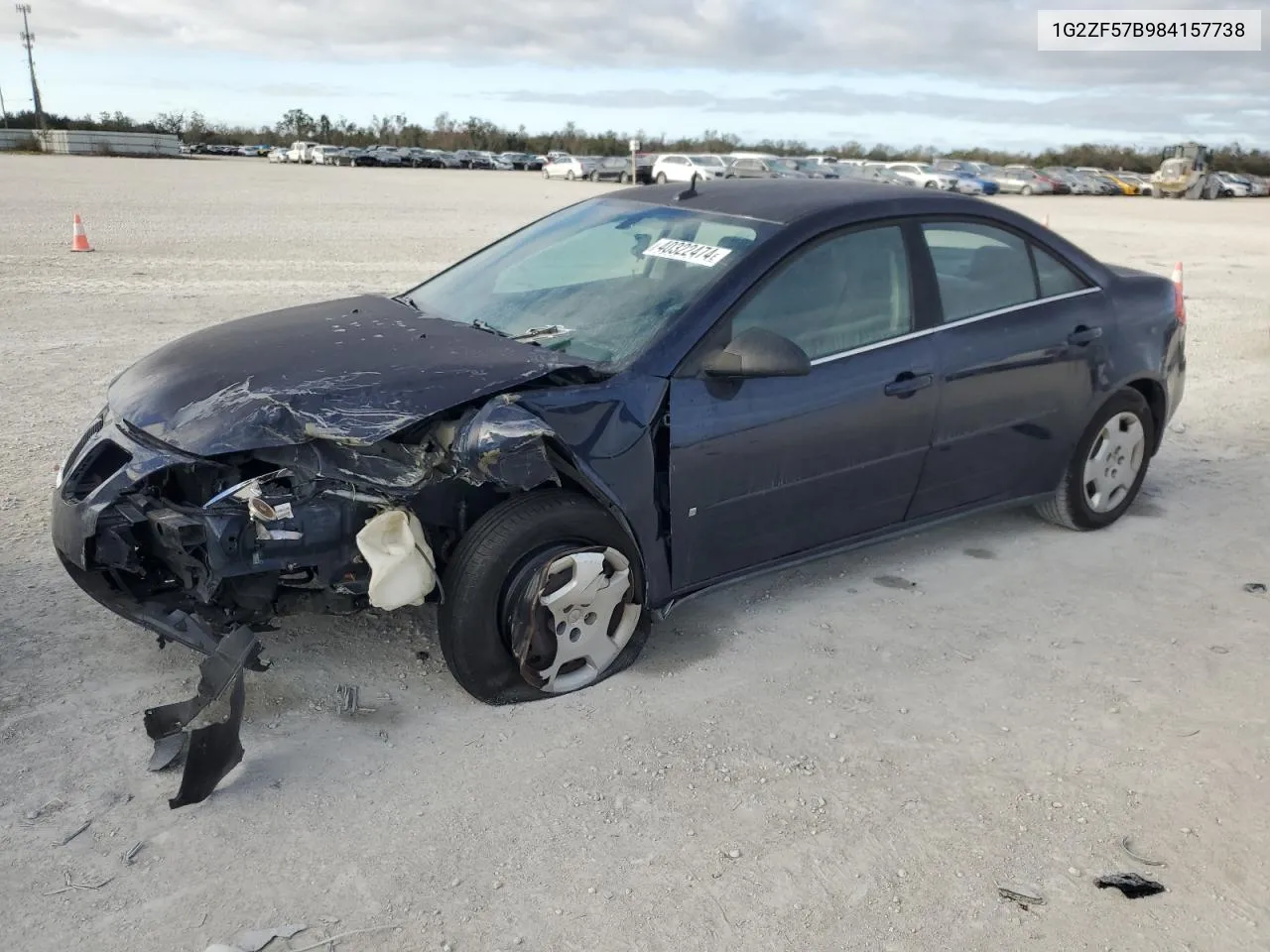 1G2ZF57B984157738 2008 Pontiac G6 Value Leader