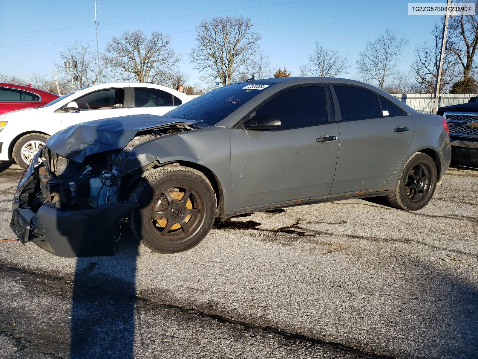 2008 Pontiac G6 Base VIN: 1G2ZG57B084236907 Lot: 40660664