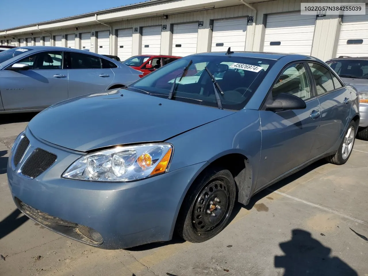 2008 Pontiac G6 Base VIN: 1G2ZG57N384255039 Lot: 45826974