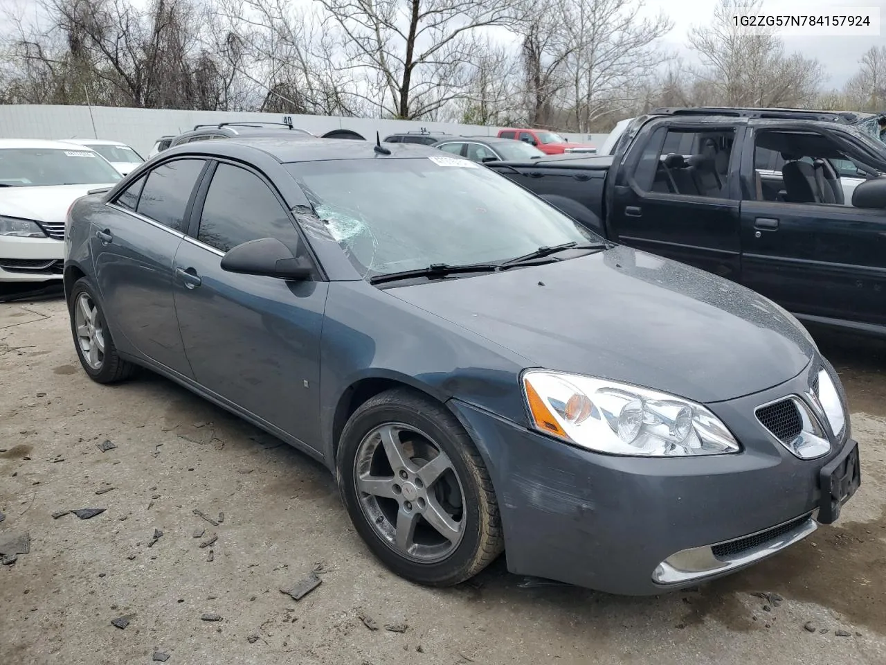 2008 Pontiac G6 Base VIN: 1G2ZG57N784157924 Lot: 47976764