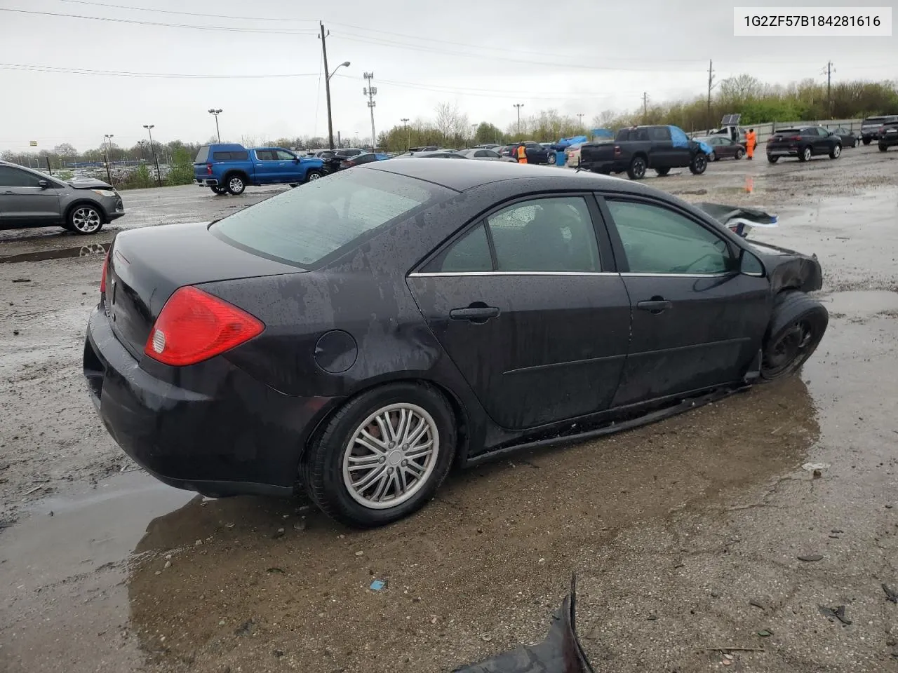 2008 Pontiac G6 Value Leader VIN: 1G2ZF57B184281616 Lot: 50283244