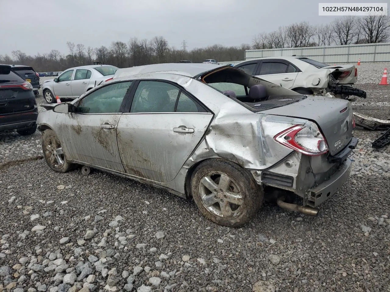 2008 Pontiac G6 Gt VIN: 1G2ZH57N484297104 Lot: 50438954