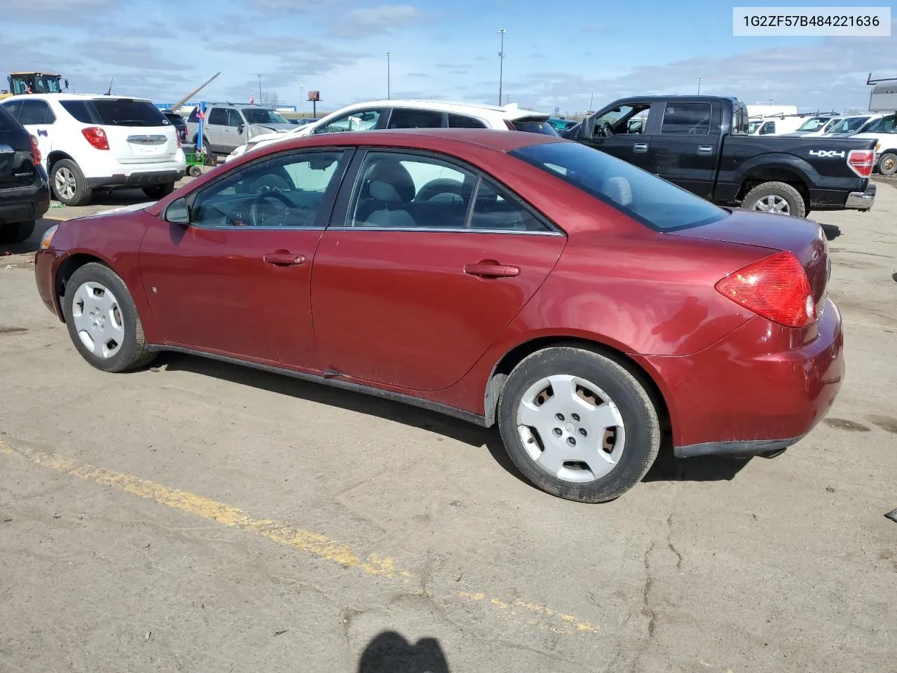 1G2ZF57B484221636 2008 Pontiac G6 Value Leader