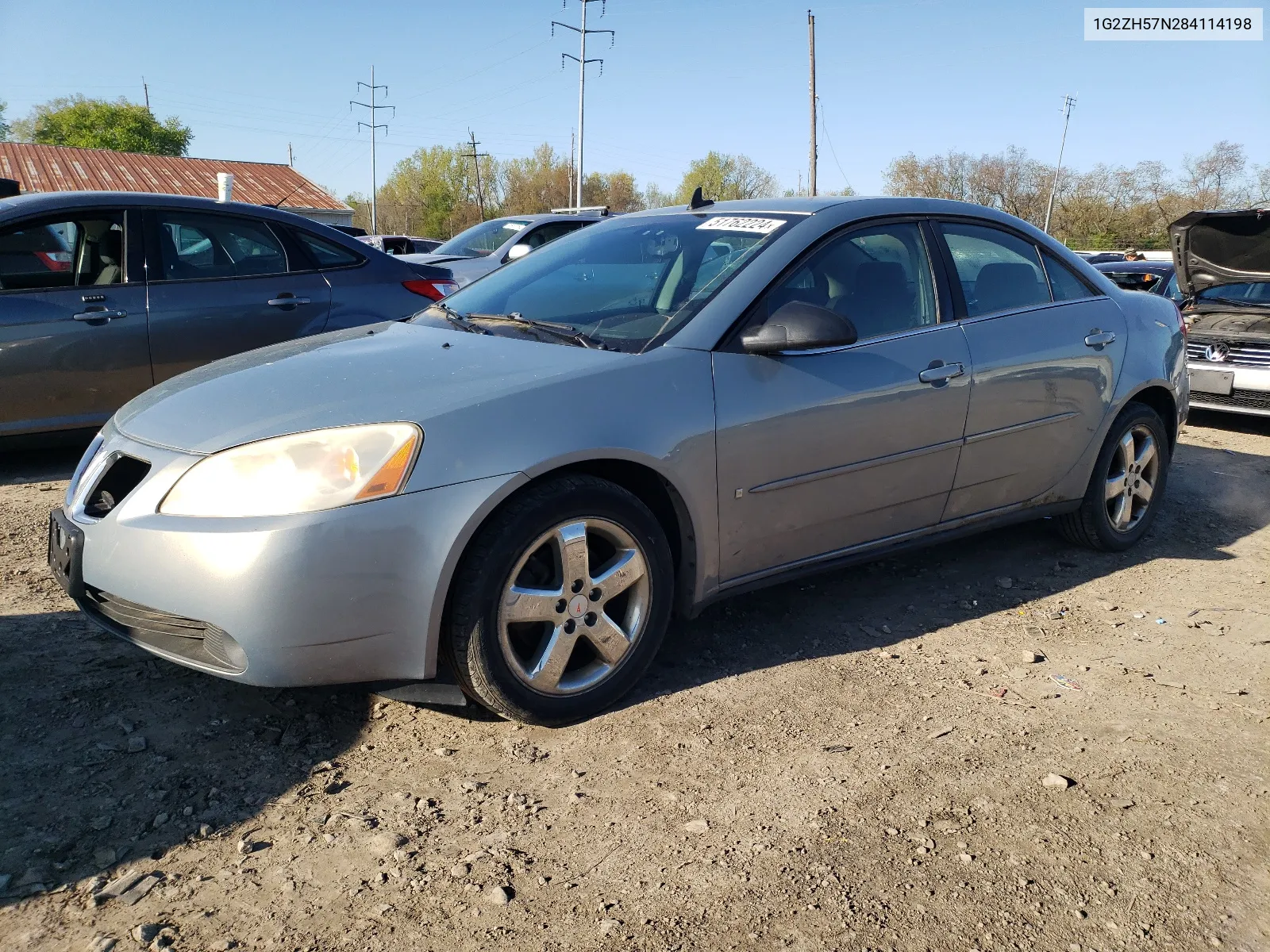 1G2ZH57N284114198 2008 Pontiac G6 Gt