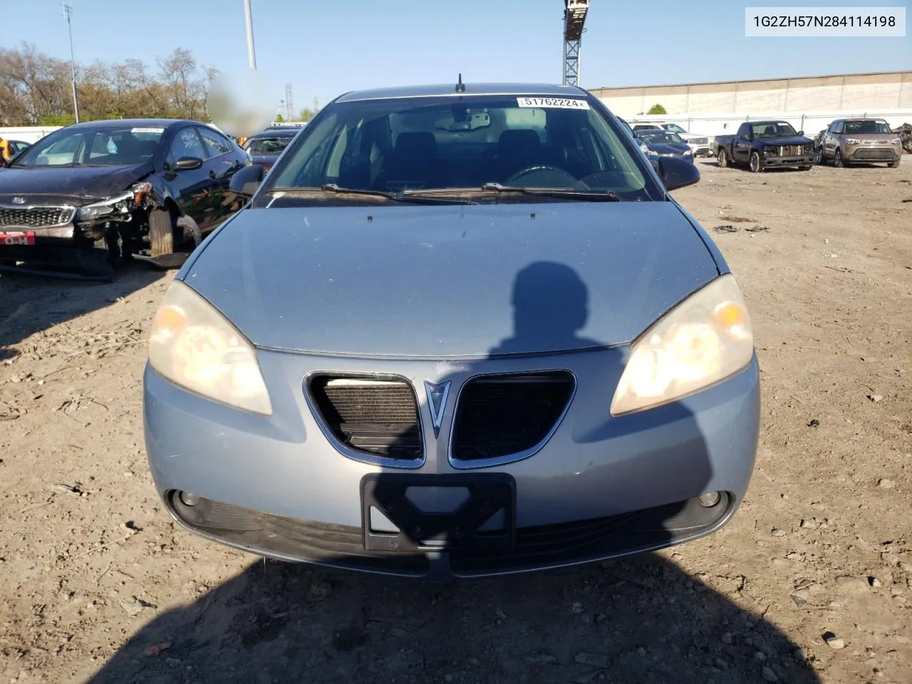 1G2ZH57N284114198 2008 Pontiac G6 Gt