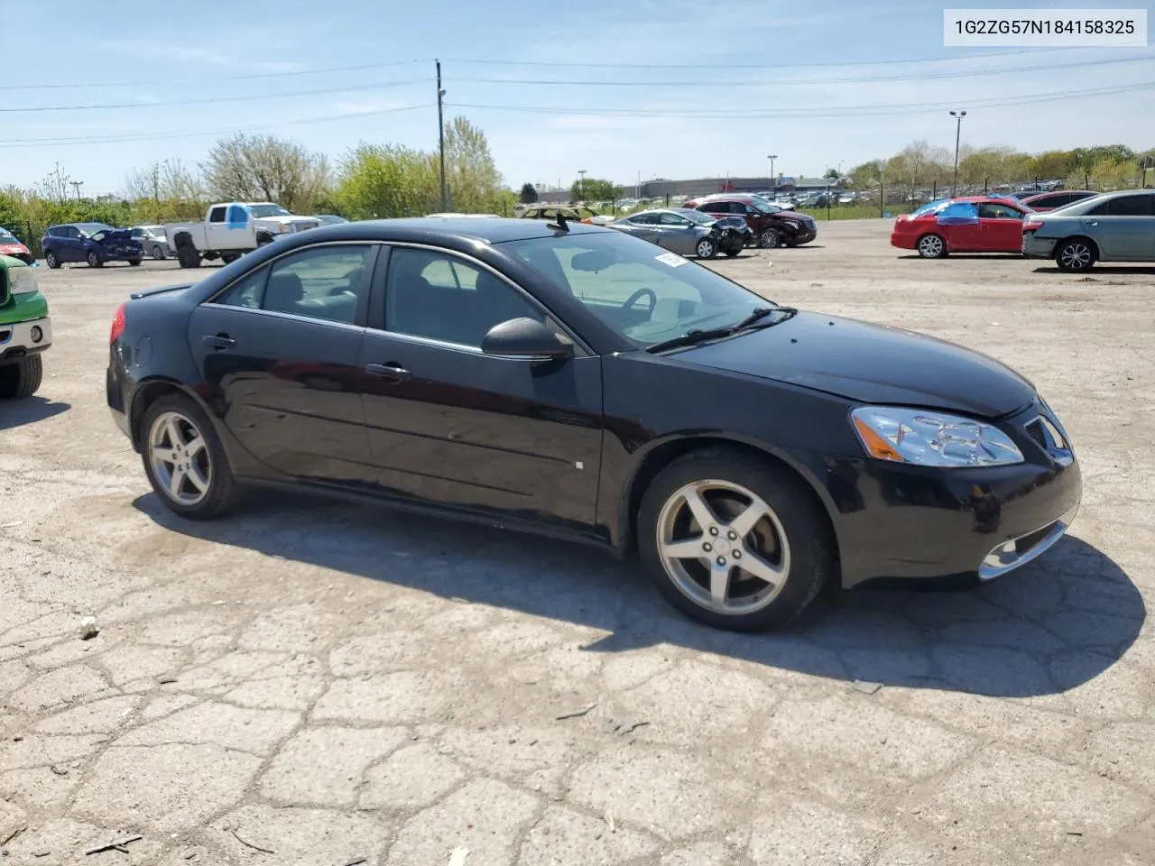 2008 Pontiac G6 Base VIN: 1G2ZG57N184158325 Lot: 51869304