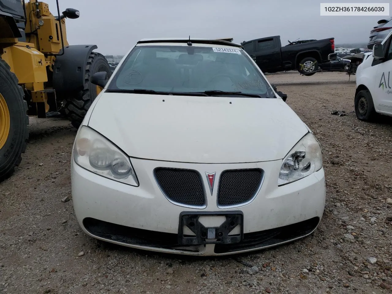 2008 Pontiac G6 Gt VIN: 1G2ZH361784266030 Lot: 52343374