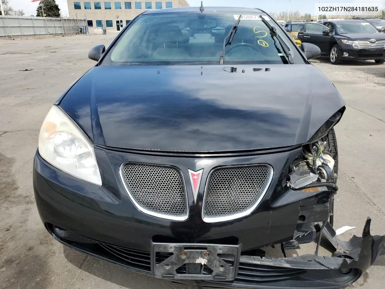 2008 Pontiac G6 Gt VIN: 1G2ZH17N284181635 Lot: 52588774