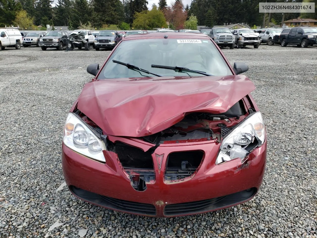 1G2ZH36N484301674 2008 Pontiac G6 Gt